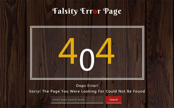 地板主题404页面